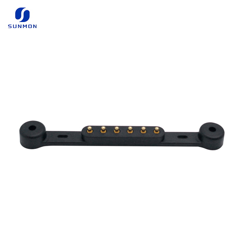 6Pin SMT Pogo Pin Connector 3.1mm Pitch
