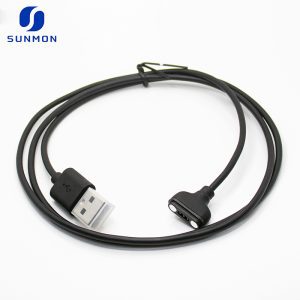 pogopin wire using magnetic
